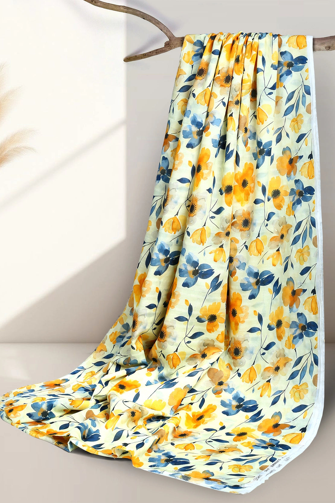 2 Piece - Digitally Printed Doriya Lawn - D501