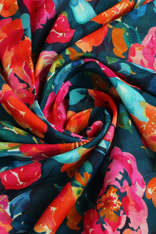 2 Piece - Digitally Printed Doriya Lawn - D508