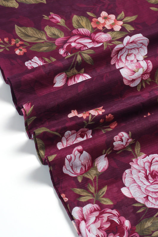 2 Piece - Digitally Printed Doriya Lawn - D509