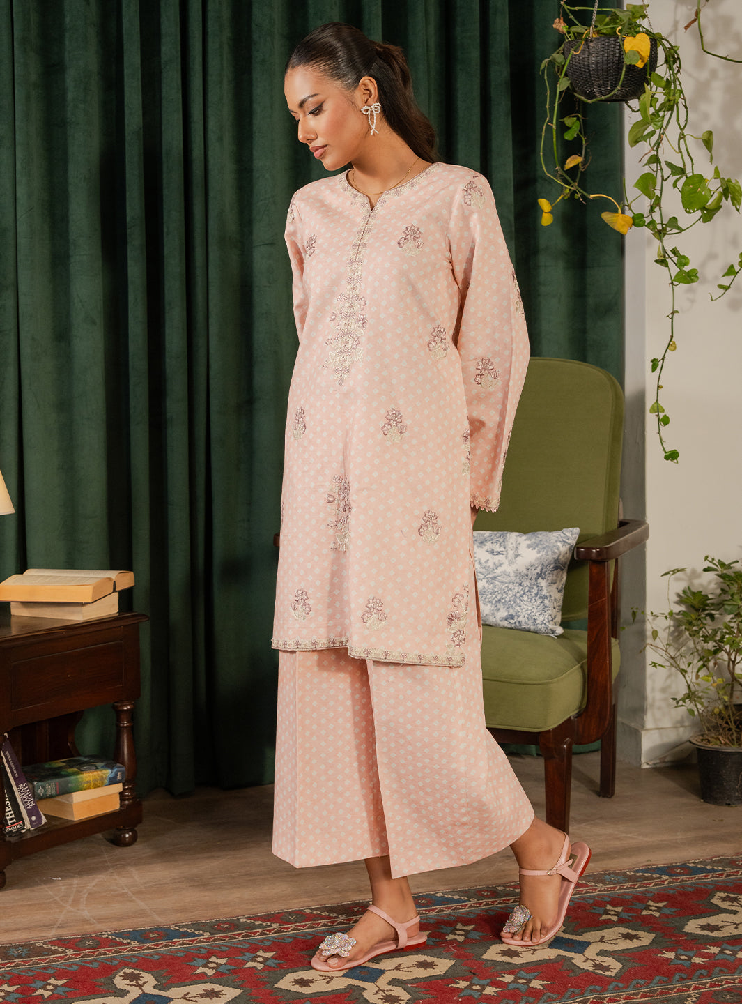 2 Piece - Printed Khaddar - Lyra