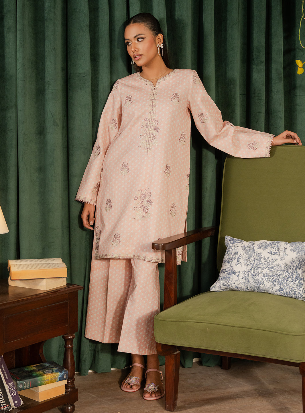 2 Piece - Printed Khaddar - Lyra
