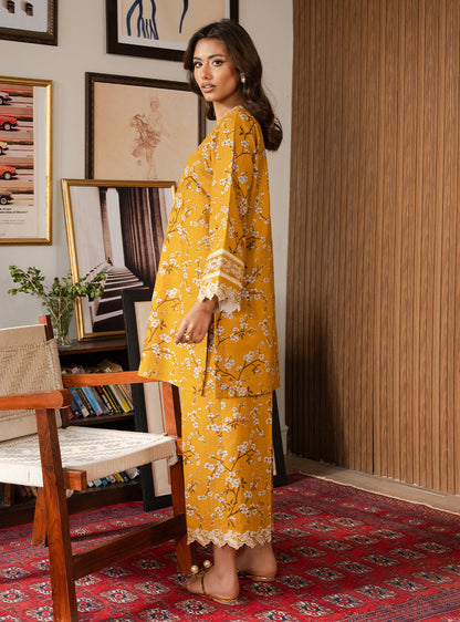 2 Piece - Printed Khaddar - Solara