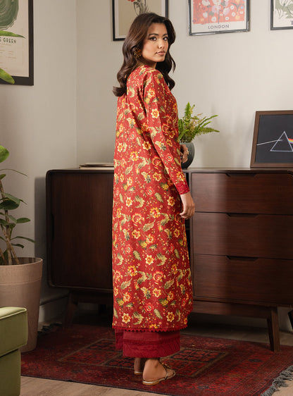 2 Piece - Printed Khaddar - Fira