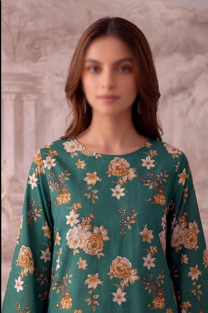 2 Piece - Embroidered Lawn - Fantak 169