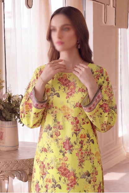 2 Piece - Embroidered Lawn - Fantak 171