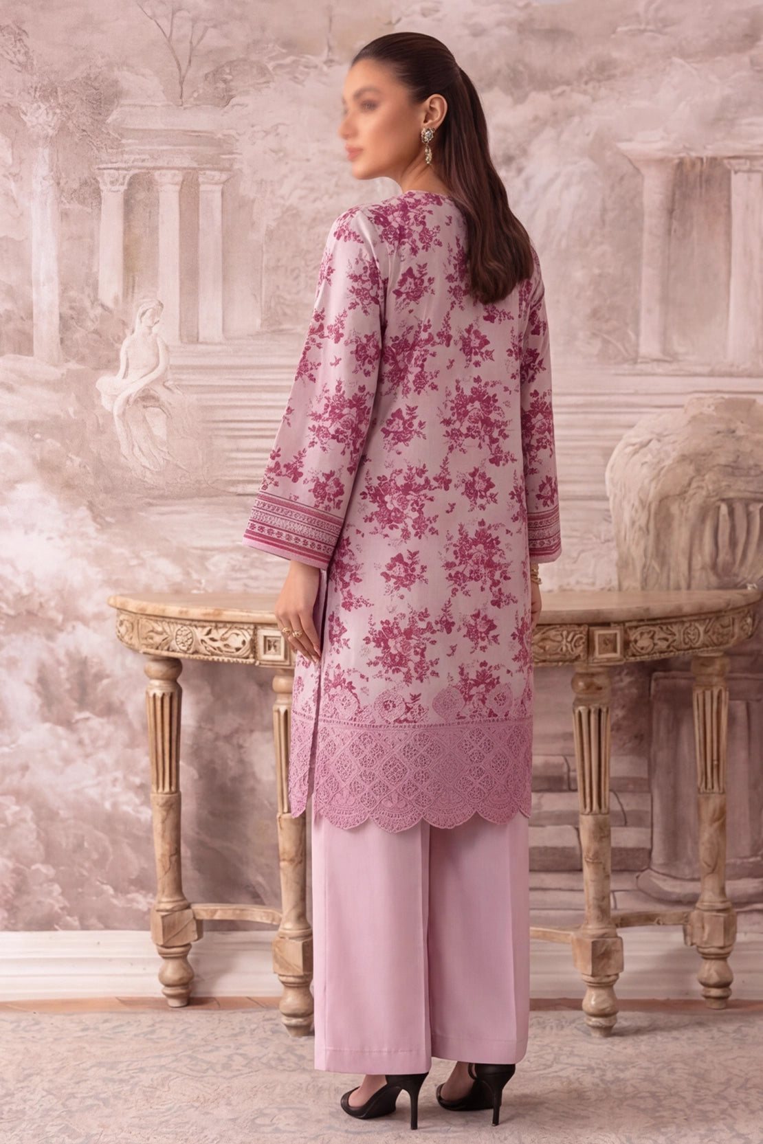 2 Piece - Embroidered Lawn - Fantak 175