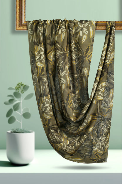 2 Piece - Digitally Printed Slub Lawn - D1004