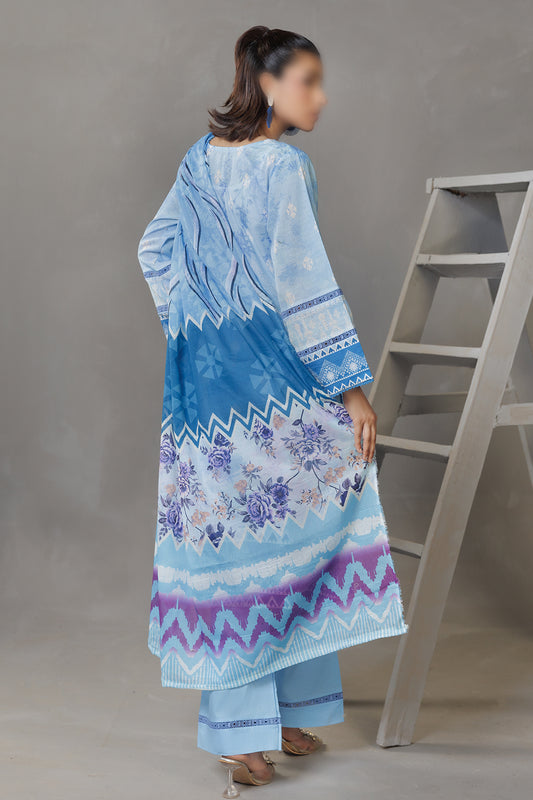 3 Piece - Embroidered Lawn - Parisa 301