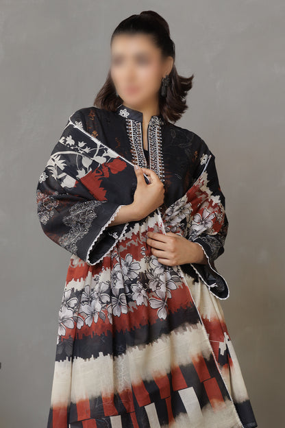 3 Piece - Embroidered Lawn - Parisa 310