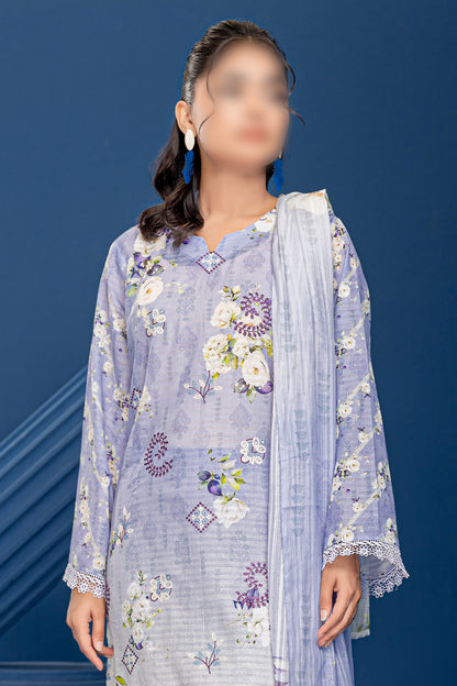3 Piece - Embroidered Lawn  - Riwayat 211
